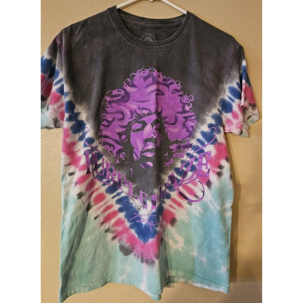 Jimi Hendrix Tie Die Purple Haze Small T Shirt Authentic Hendrix
